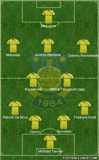 Brøndbyernes Idrætsforening Formation 2013