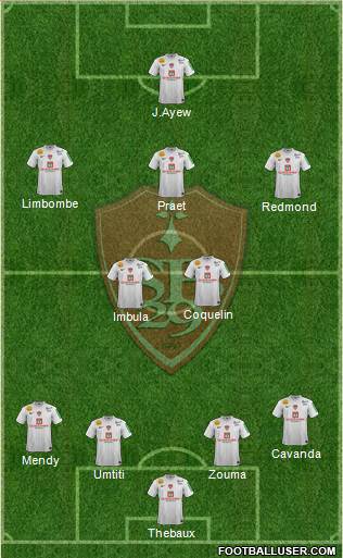 Stade Brestois 29 Formation 2013