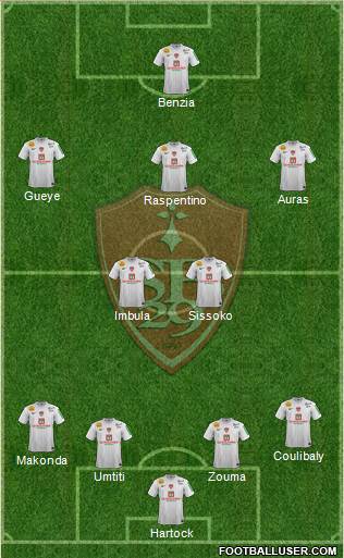 Stade Brestois 29 Formation 2013