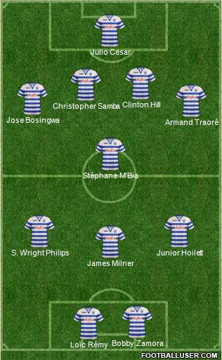 Queens Park Rangers Formation 2013