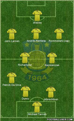 Brøndbyernes Idrætsforening Formation 2013