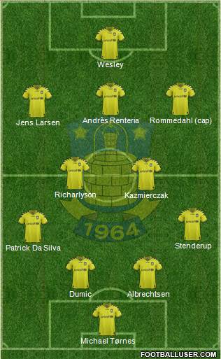 Brøndbyernes Idrætsforening Formation 2013