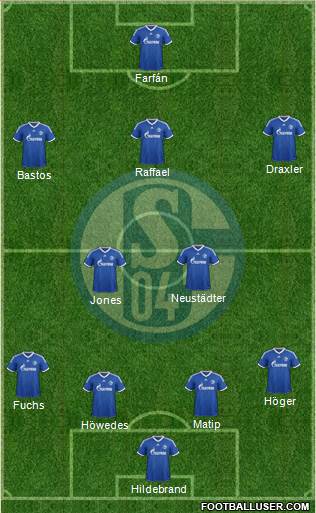 FC Schalke 04 Formation 2013