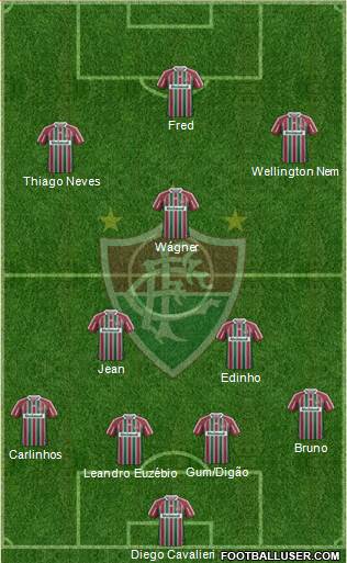 Fluminense FC Formation 2013