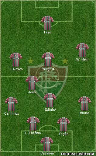 Fluminense FC Formation 2013