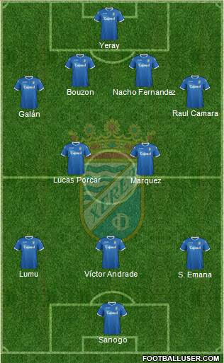 Xerez C.D., S.A.D. Formation 2013