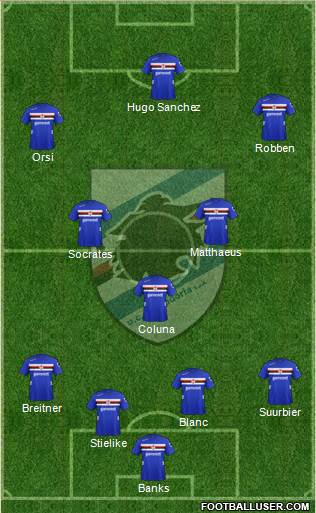 Sampdoria Formation 2013