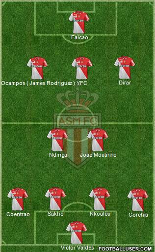 AS Monaco FC Formation 2013