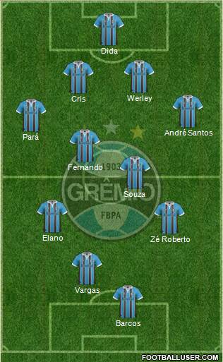 Grêmio FBPA Formation 2013