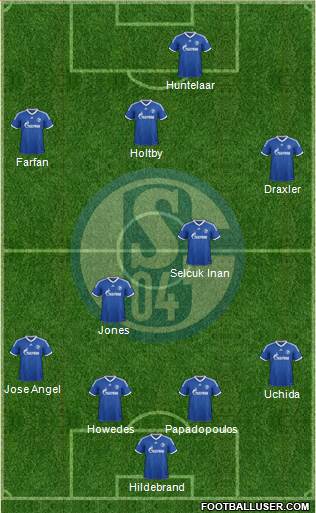 FC Schalke 04 Formation 2013