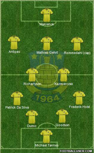 Brøndbyernes Idrætsforening Formation 2013