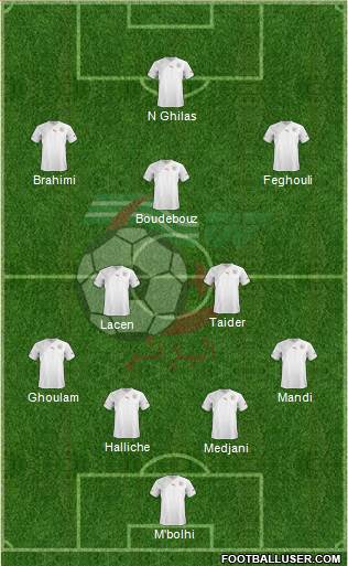 Algeria Formation 2013