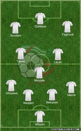 Algeria Formation 2013