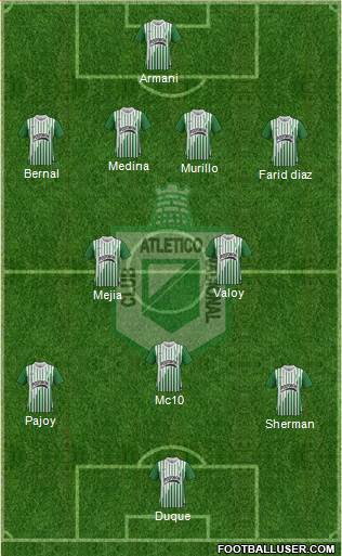 CDC Atlético Nacional Formation 2013