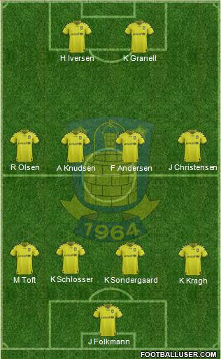 Brøndbyernes Idrætsforening Formation 2013