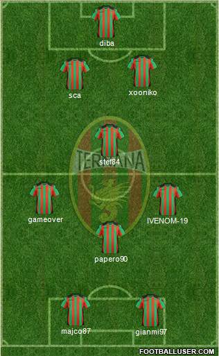 Ternana Formation 2013