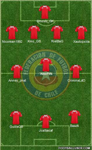 Chile Formation 2013