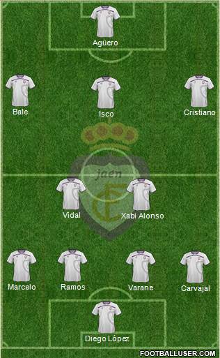 Real Jaén C.F. Formation 2013