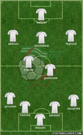 Algeria Formation 2013