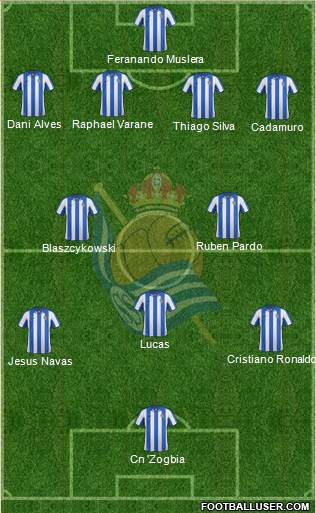 Real Sociedad C.F. B Formation 2013