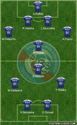 Racing Club de Strasbourg-Football Formation 2013