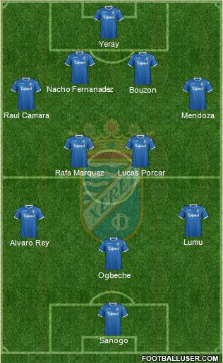 Xerez C.D., S.A.D. Formation 2013