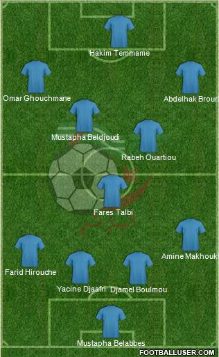 Algeria Formation 2013