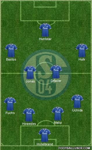 FC Schalke 04 Formation 2013