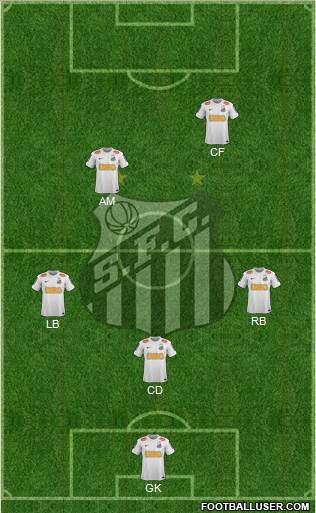 Santos FC Formation 2013