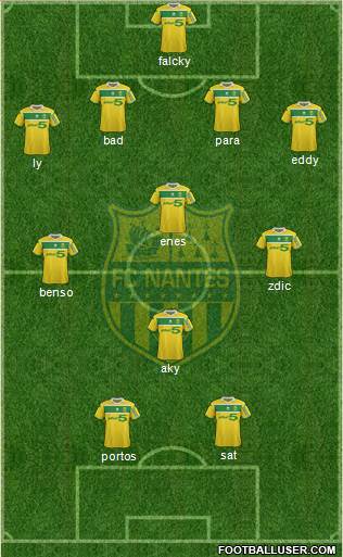 FC Nantes Formation 2013