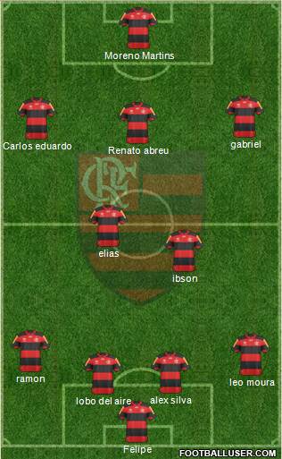 CR Flamengo Formation 2013