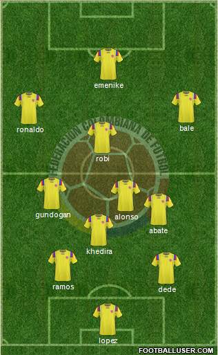 Colombia Formation 2013