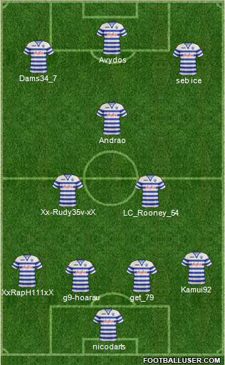 Queens Park Rangers Formation 2013