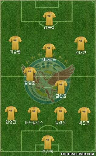 Seongnam Ilhwa Chunma Formation 2013