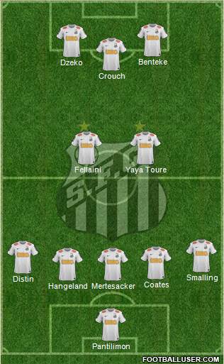 Santos FC Formation 2013