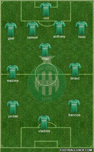 A.S. Saint-Etienne Formation 2013