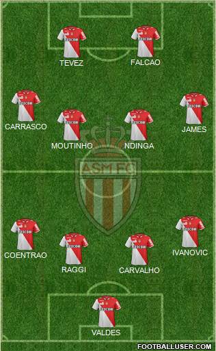 AS Monaco FC Formation 2013