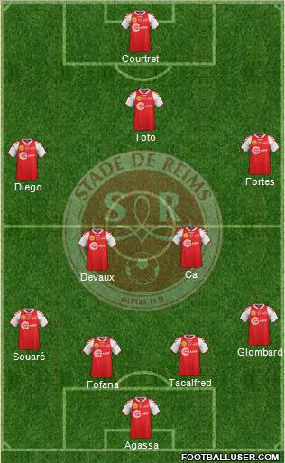 Stade de Reims Formation 2013