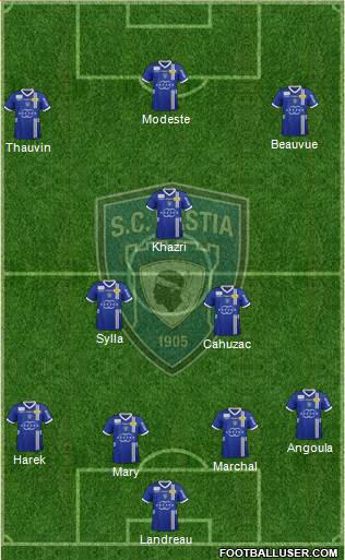 Sporting Club Bastia Formation 2013