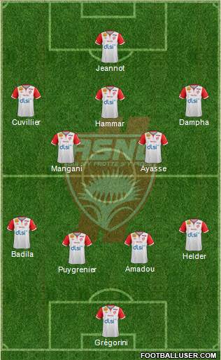 A.S. Nancy Lorraine Formation 2013