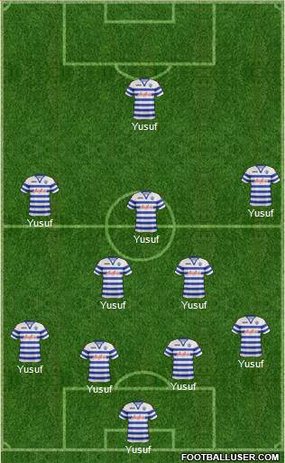 Queens Park Rangers Formation 2013