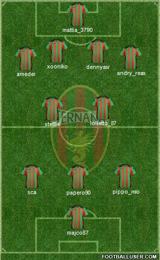 Ternana Formation 2013