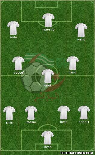 Algeria Formation 2013