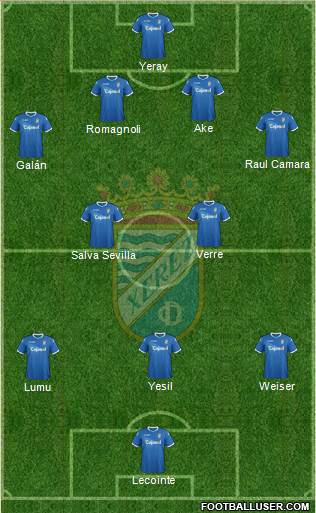 Xerez C.D., S.A.D. Formation 2013