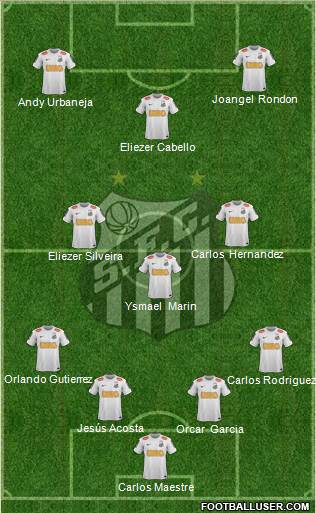 Santos FC Formation 2013