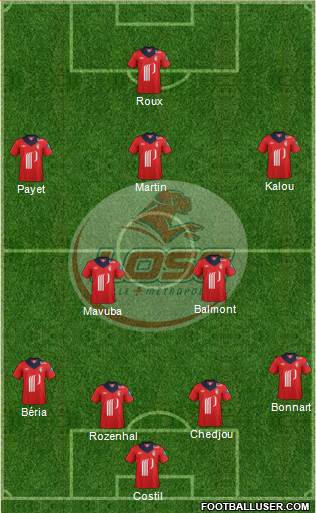 LOSC Lille Métropole Formation 2013