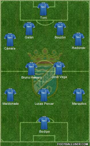 Xerez C.D., S.A.D. Formation 2013