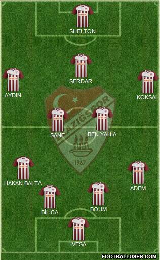 Elazigspor Formation 2013