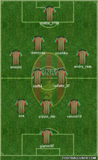 Ternana Formation 2013