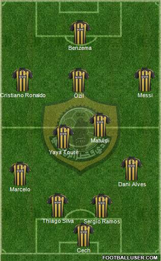 Qatar Sports Club Formation 2013